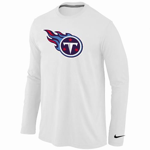 Nike Tennessee Titans Team Logo Long Sleeve NFL T-Shirt - White